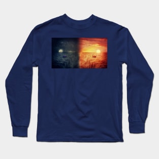 Two Worlds Collide Long Sleeve T-Shirt